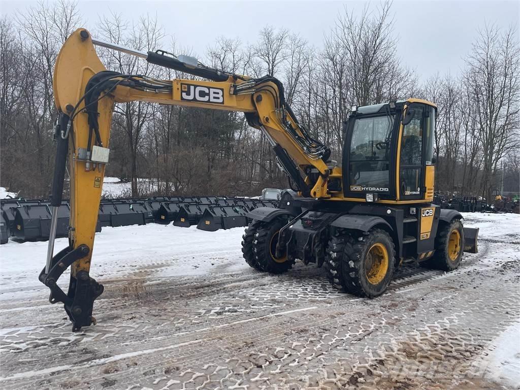 JCB HYDRADIG 110W Kolesové rýpadlá