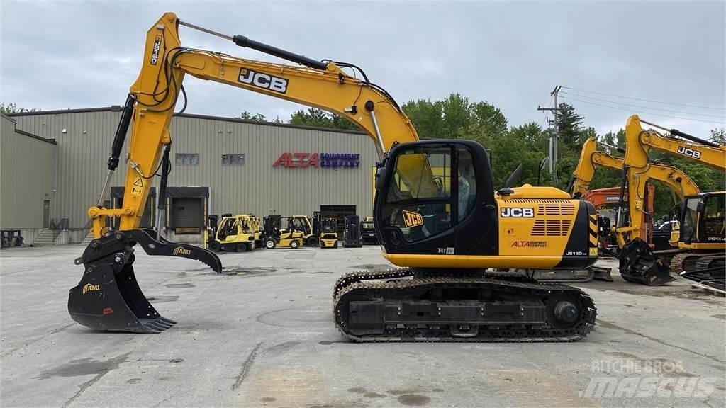 JCB JS160 Pásové rýpadlá