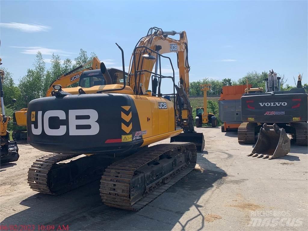 JCB JS160 Pásové rýpadlá