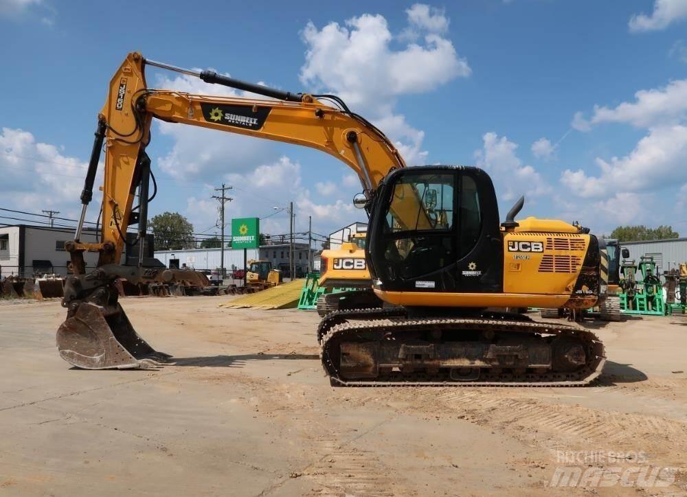 JCB JS160 Pásové rýpadlá