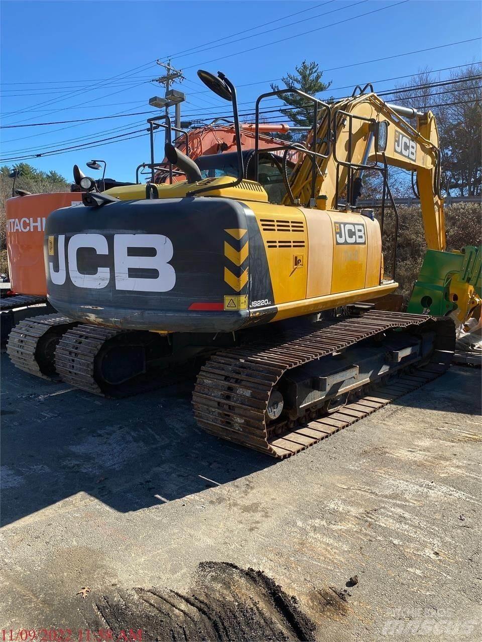 JCB JS220 Pásové rýpadlá