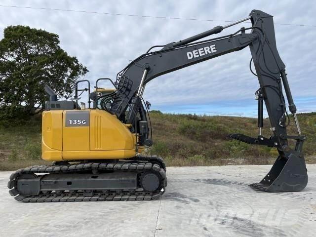 John Deere 135G Pásové rýpadlá