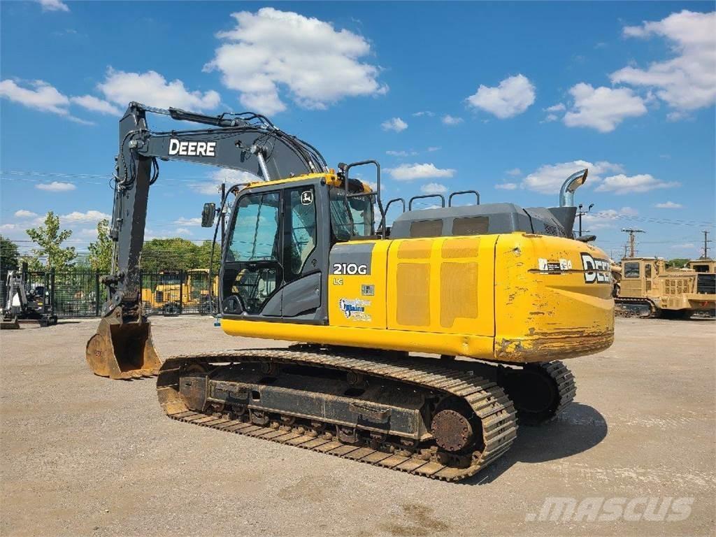 John Deere 210G LC Pásové rýpadlá