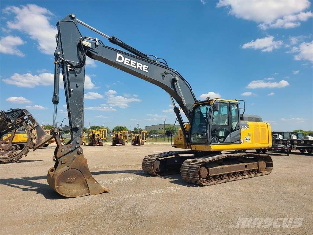 John Deere 210G LC Pásové rýpadlá