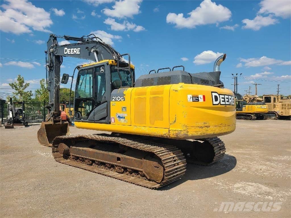 John Deere 210G LC Pásové rýpadlá