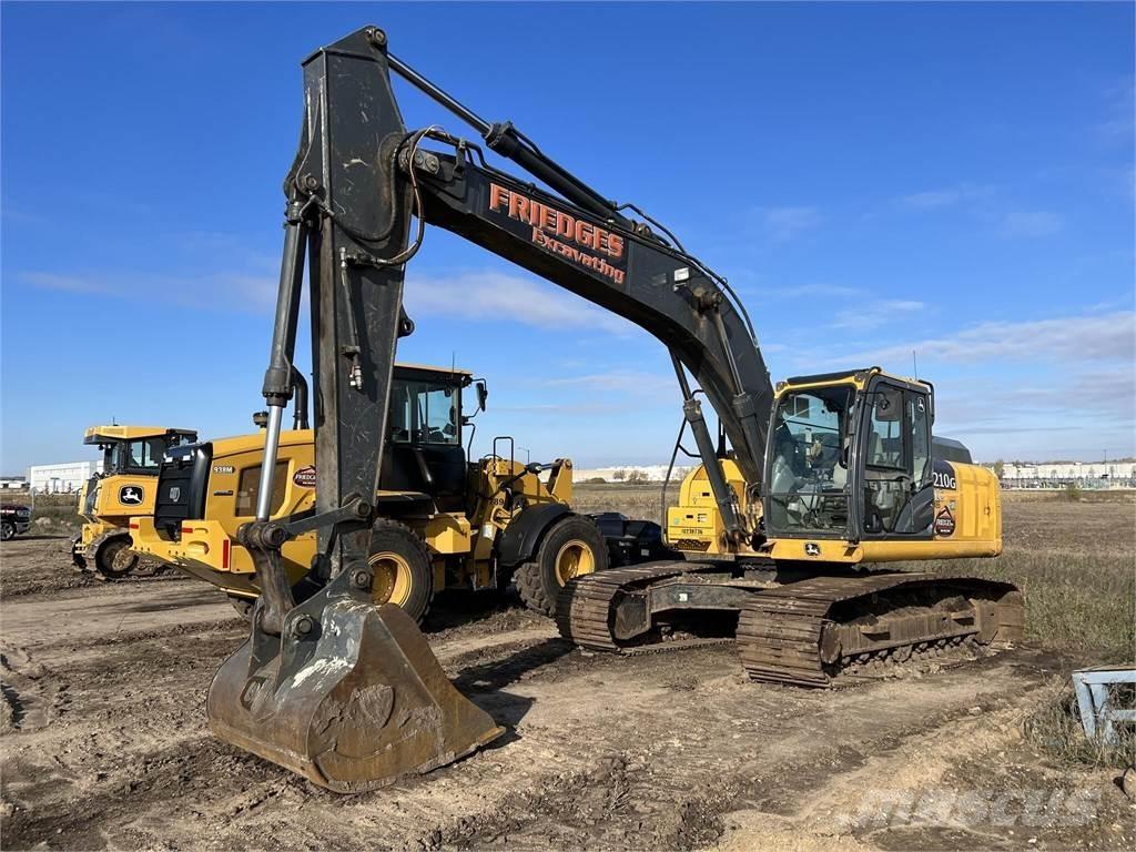 John Deere 210G LC Pásové rýpadlá
