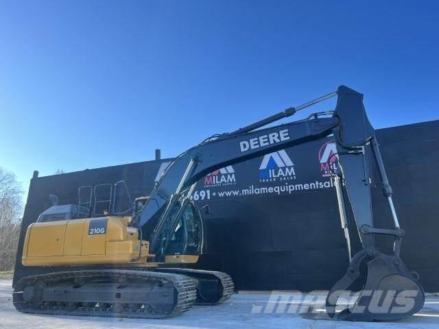 John Deere 210G LC Pásové rýpadlá