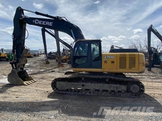 John Deere 270D LC Pásové rýpadlá