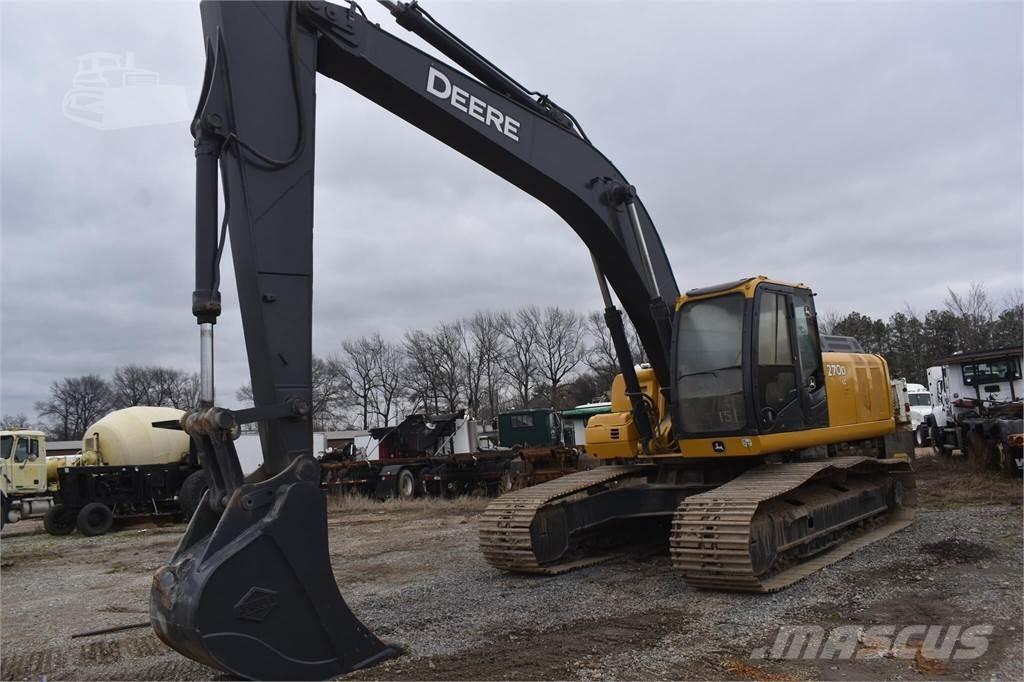 John Deere 270D LC Pásové rýpadlá