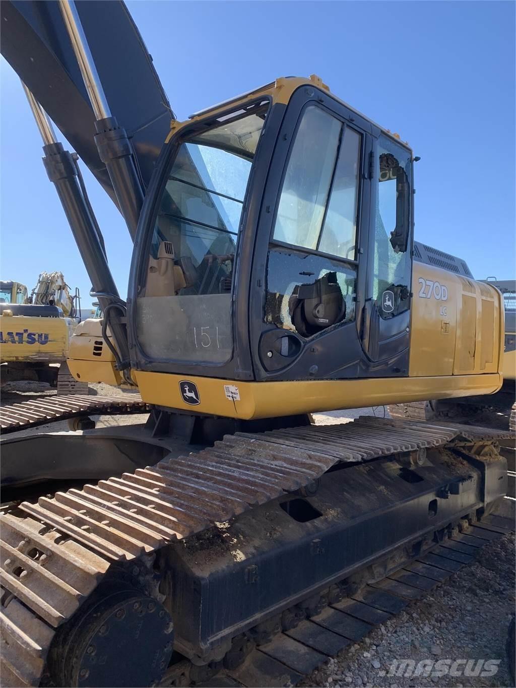 John Deere 270D LC Pásové rýpadlá