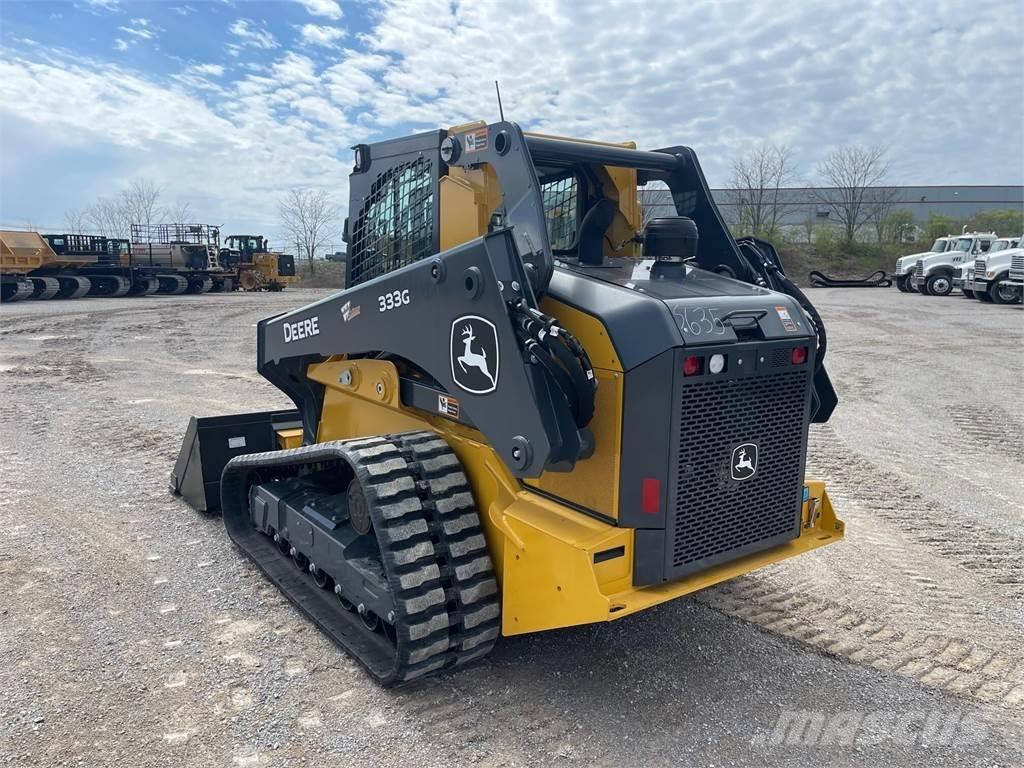 John Deere 333G Šmykom riadené nakladače