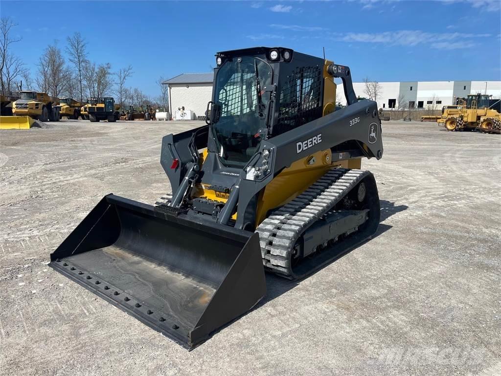 John Deere 333G Šmykom riadené nakladače