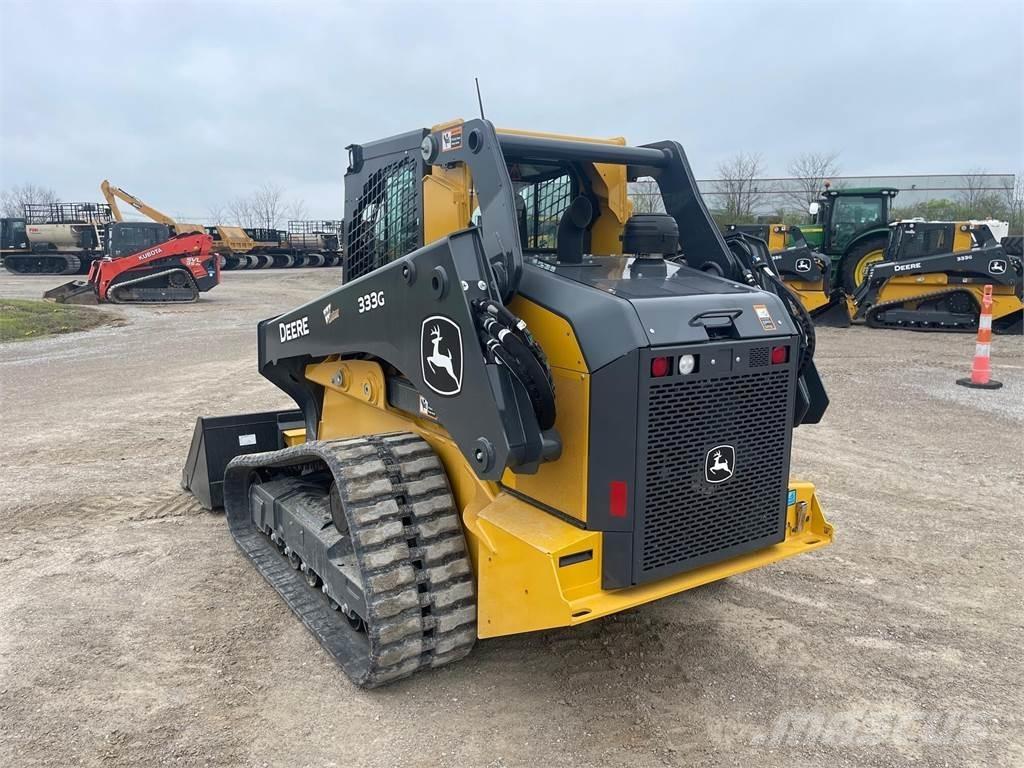 John Deere 333G Šmykom riadené nakladače