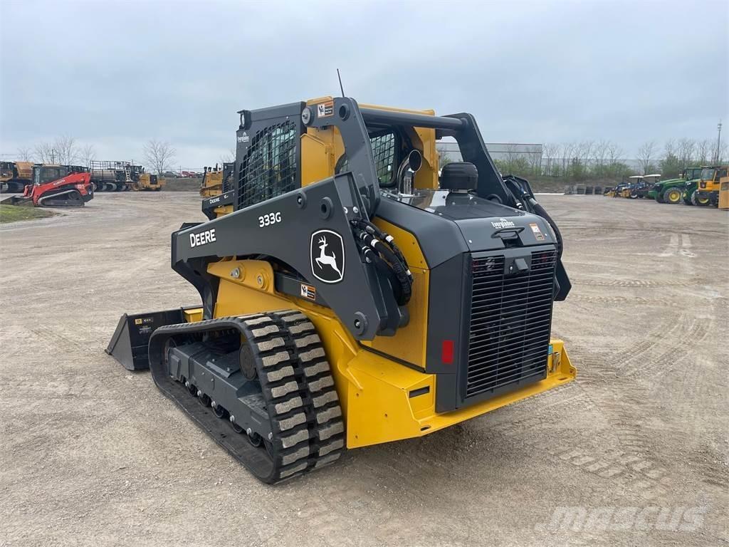 John Deere 333G Šmykom riadené nakladače