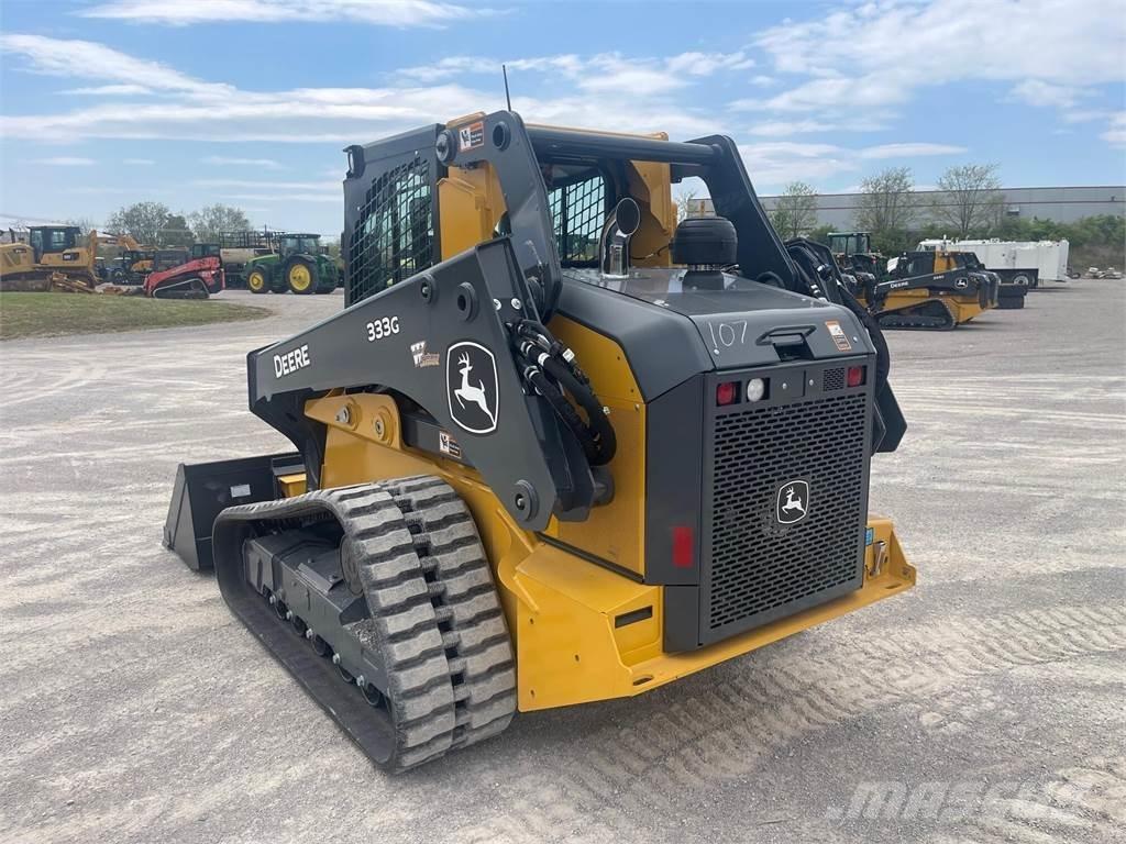 John Deere 333G Šmykom riadené nakladače