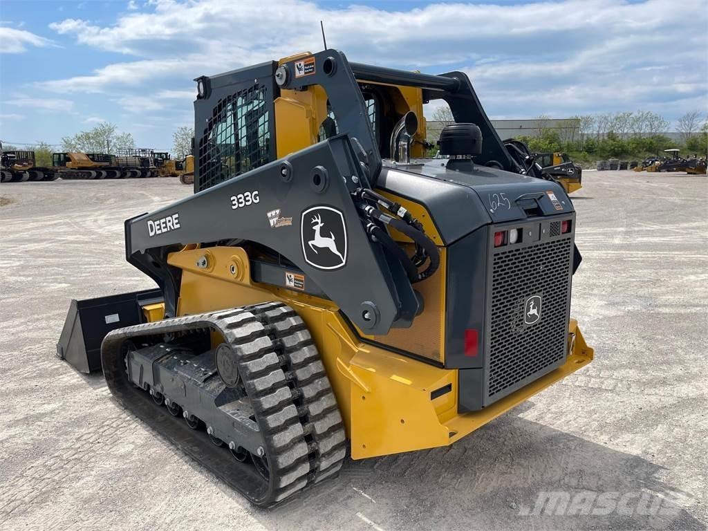 John Deere 333G Šmykom riadené nakladače