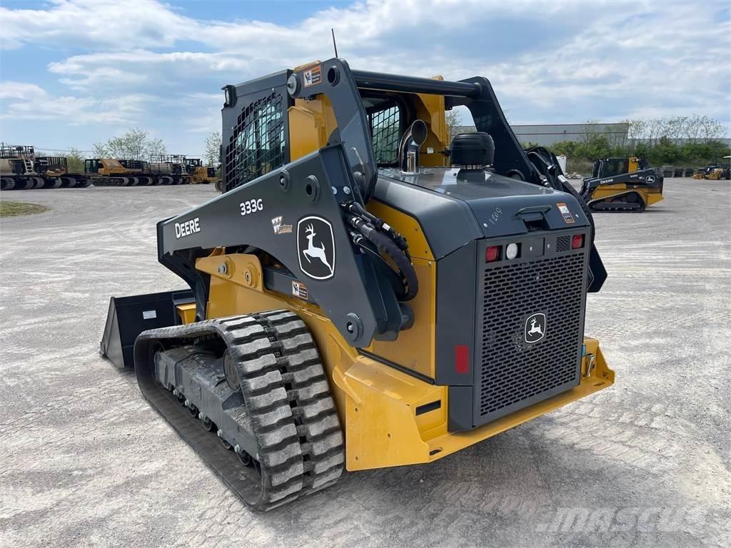 John Deere 333G Šmykom riadené nakladače