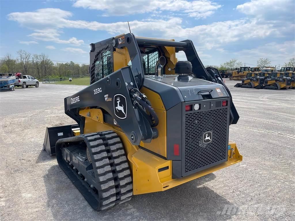 John Deere 333G Šmykom riadené nakladače