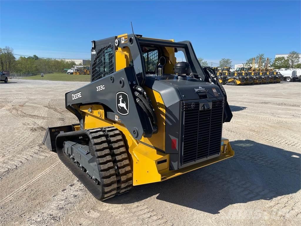John Deere 333G Šmykom riadené nakladače