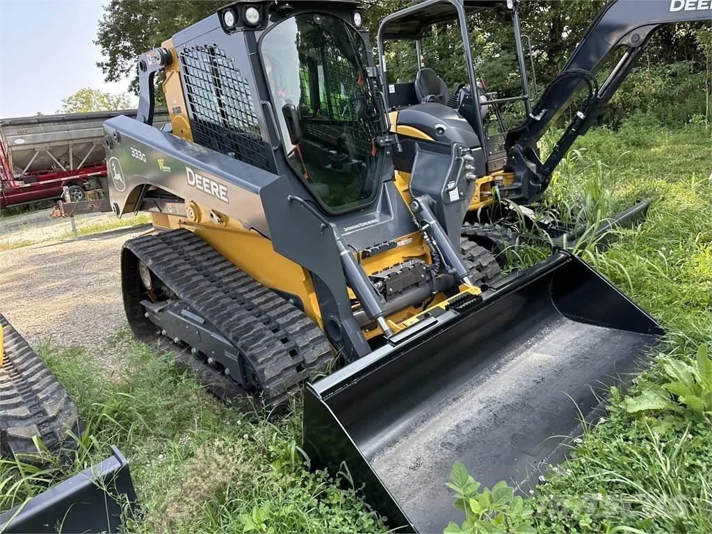 John Deere 333G Šmykom riadené nakladače