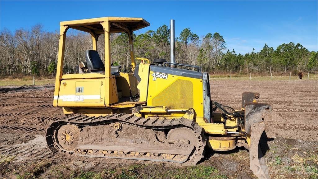 John Deere 450H LT Pásové dozéry