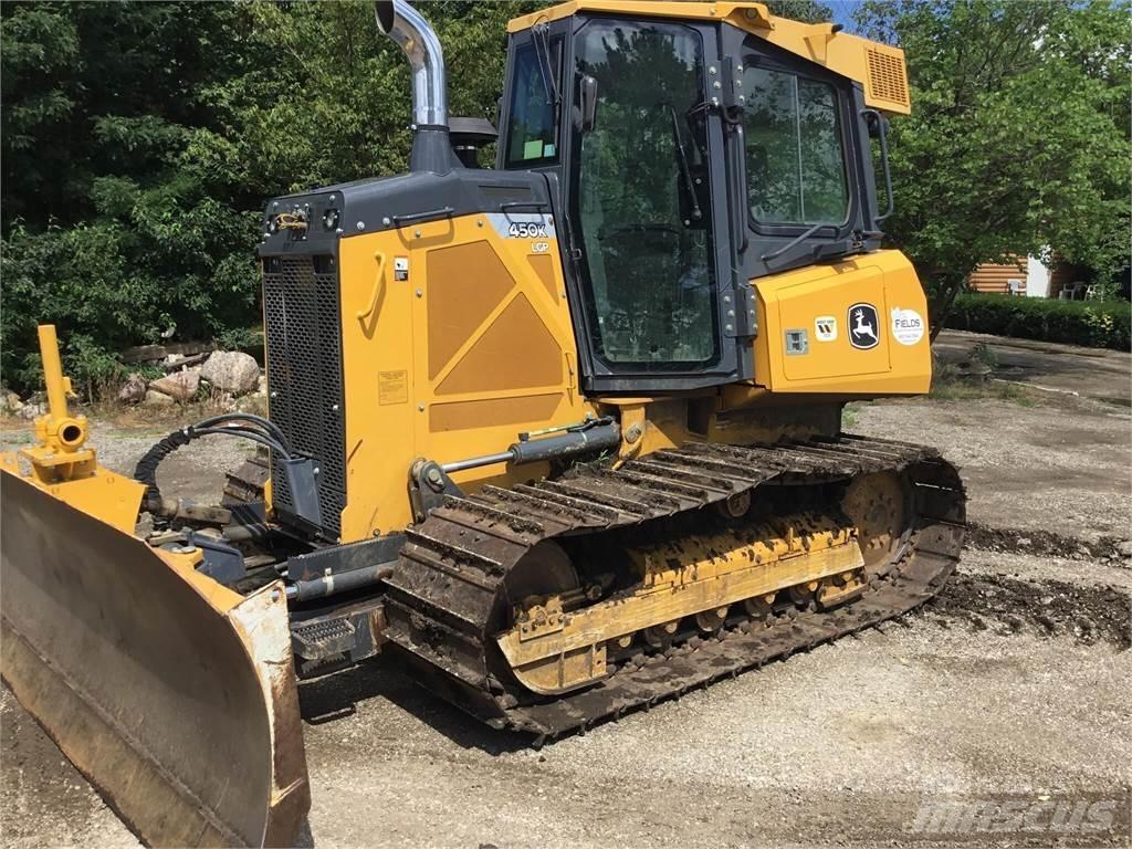 John Deere 450K Pásové dozéry