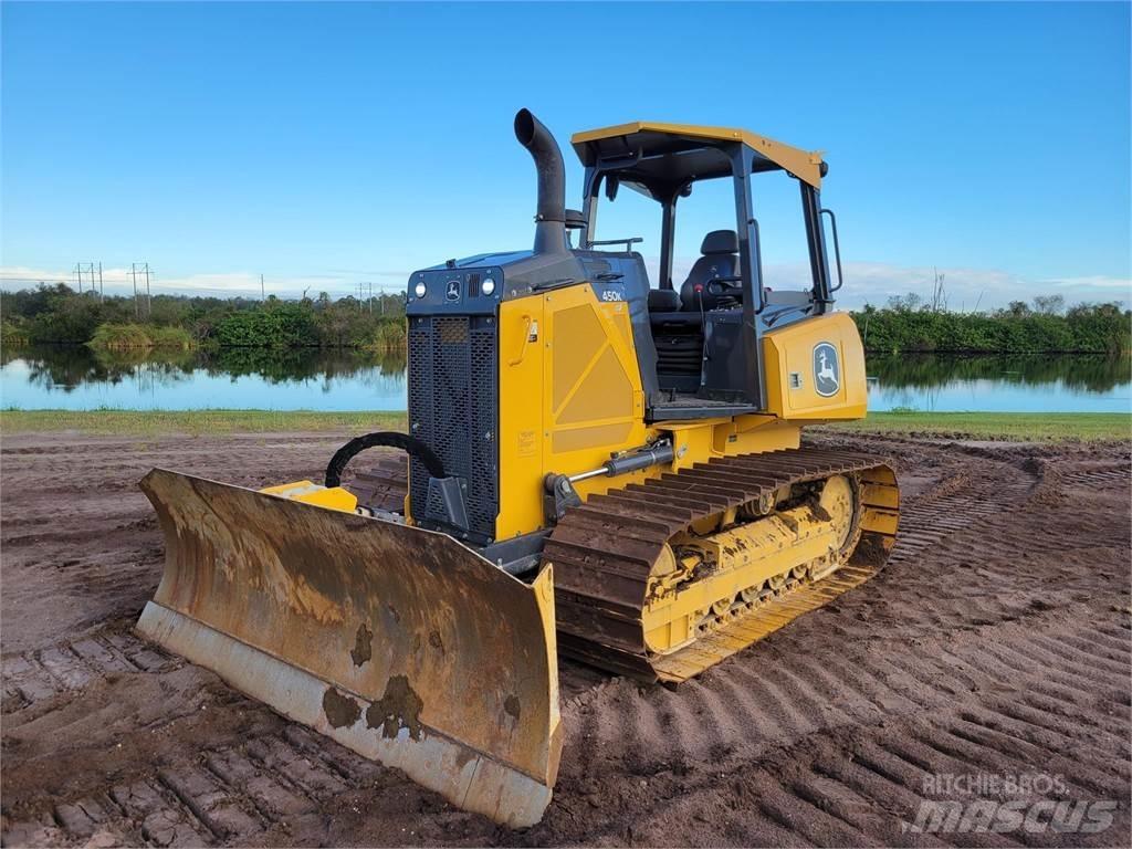 John Deere 450K LGP Pásové dozéry