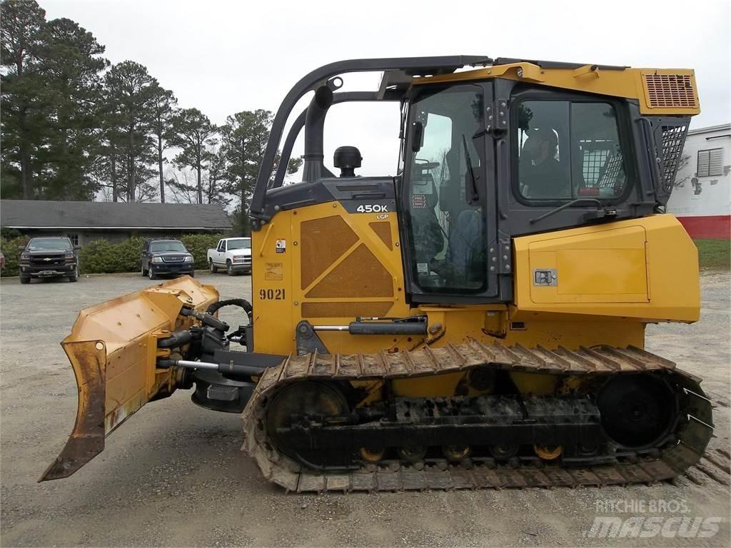John Deere 450K LGP Pásové dozéry