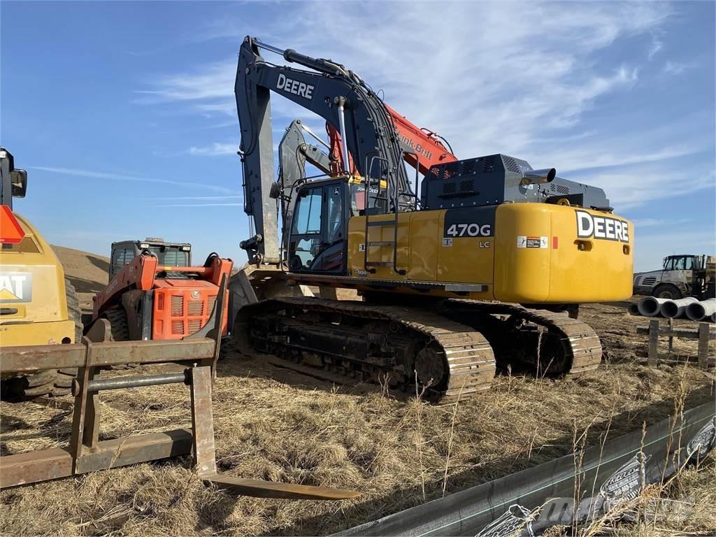John Deere 470G LC Pásové rýpadlá