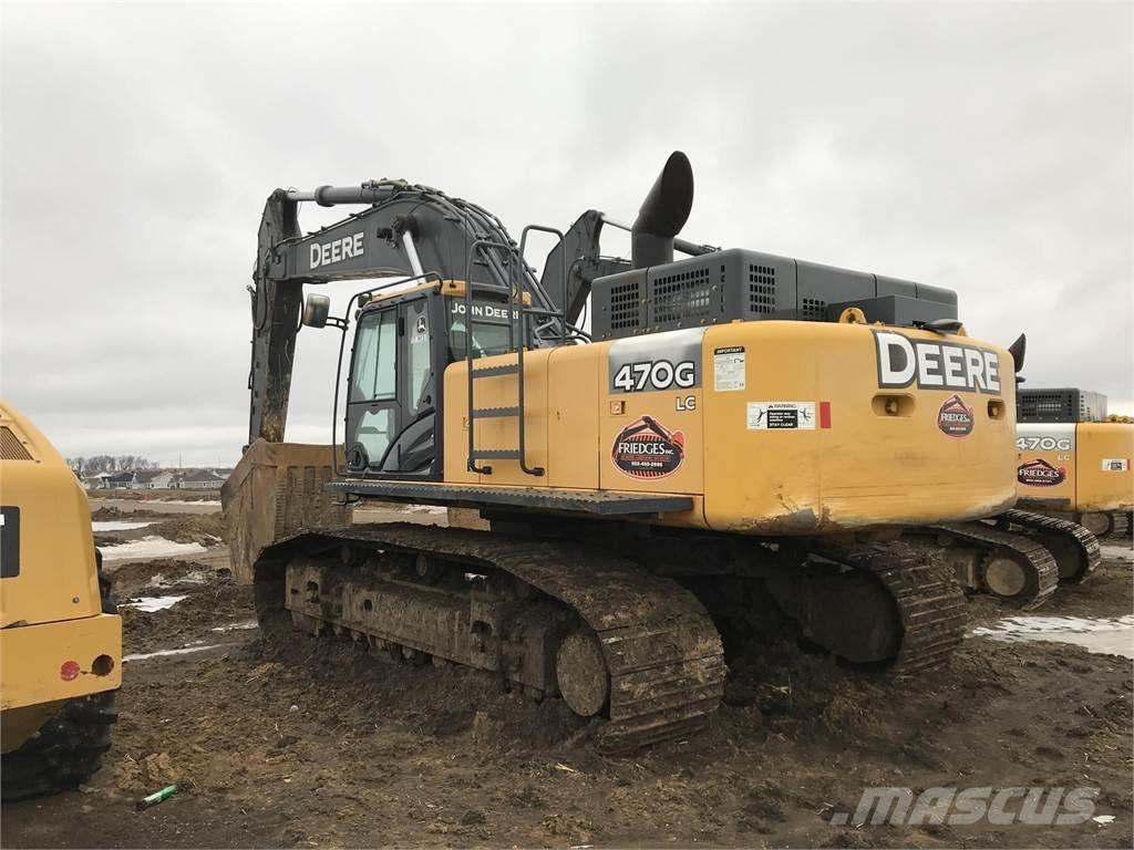 John Deere 470G LC Pásové rýpadlá
