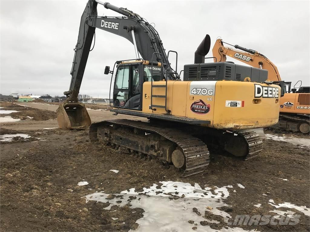 John Deere 470G LC Pásové rýpadlá