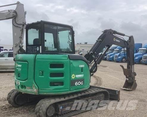 John Deere 60G Pásové rýpadlá