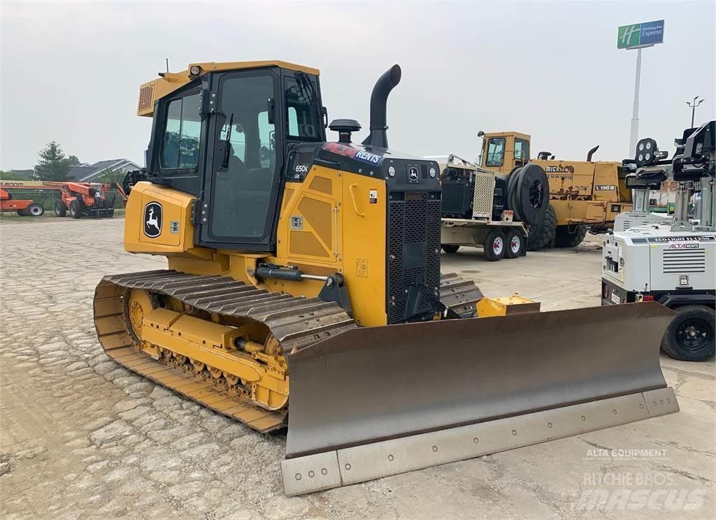 John Deere 650K Pásové dozéry