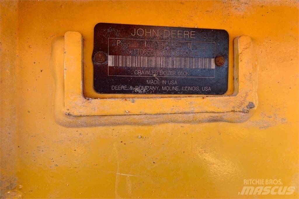John Deere 650K Pásové dozéry