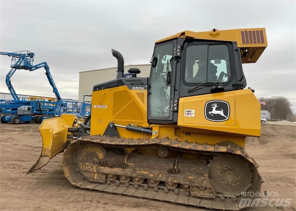 John Deere 650K LGP Pásové dozéry