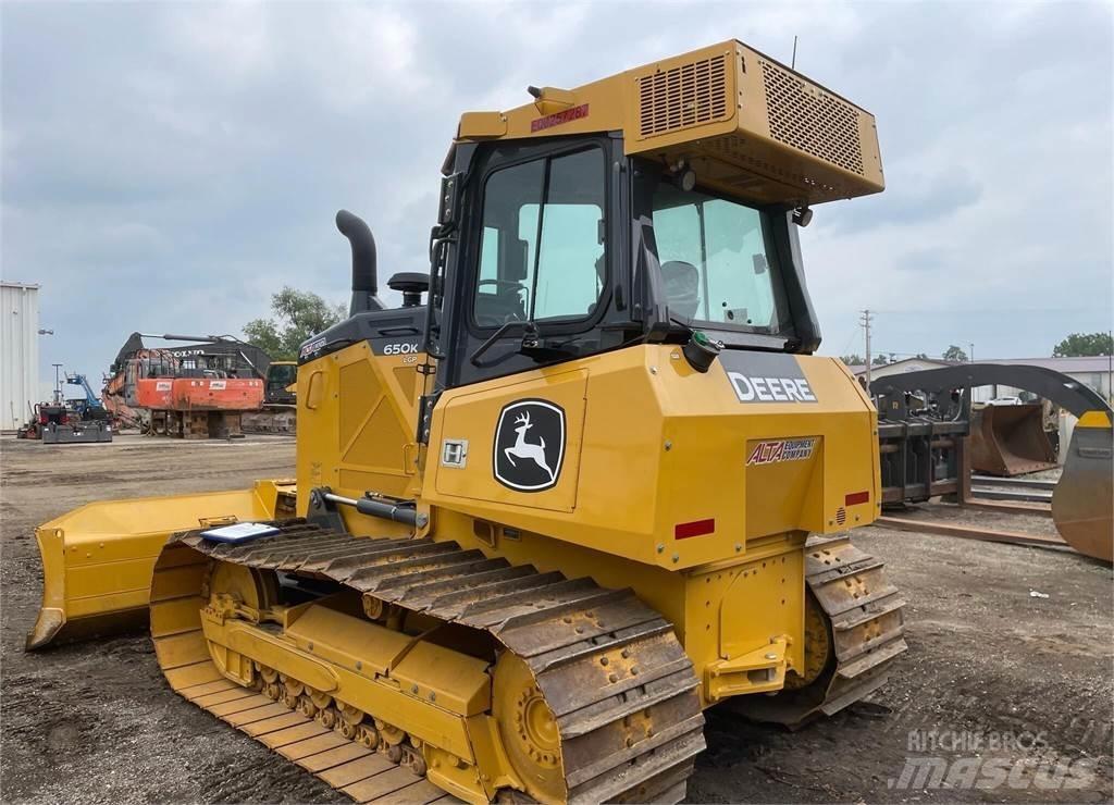 John Deere 650K LGP Pásové dozéry