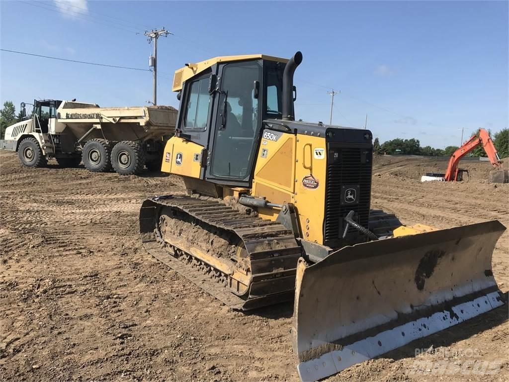 John Deere 650K LGP Pásové dozéry