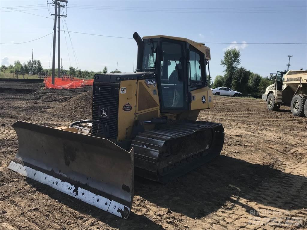 John Deere 650K LGP Pásové dozéry