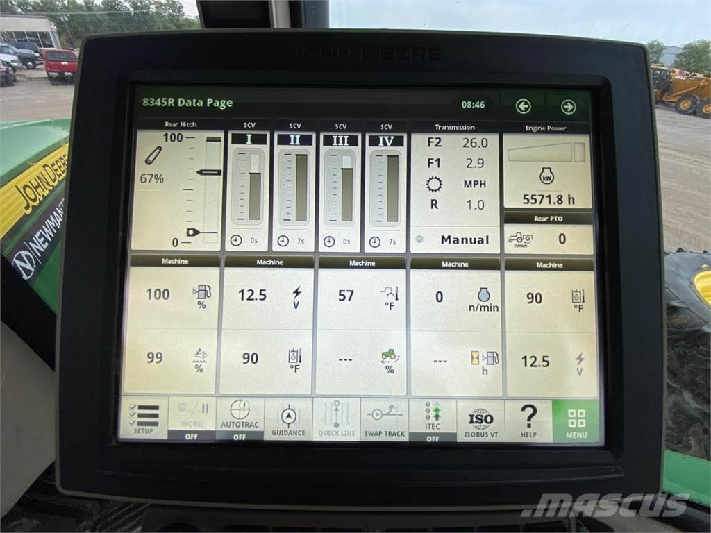 John Deere 8345R Traktory