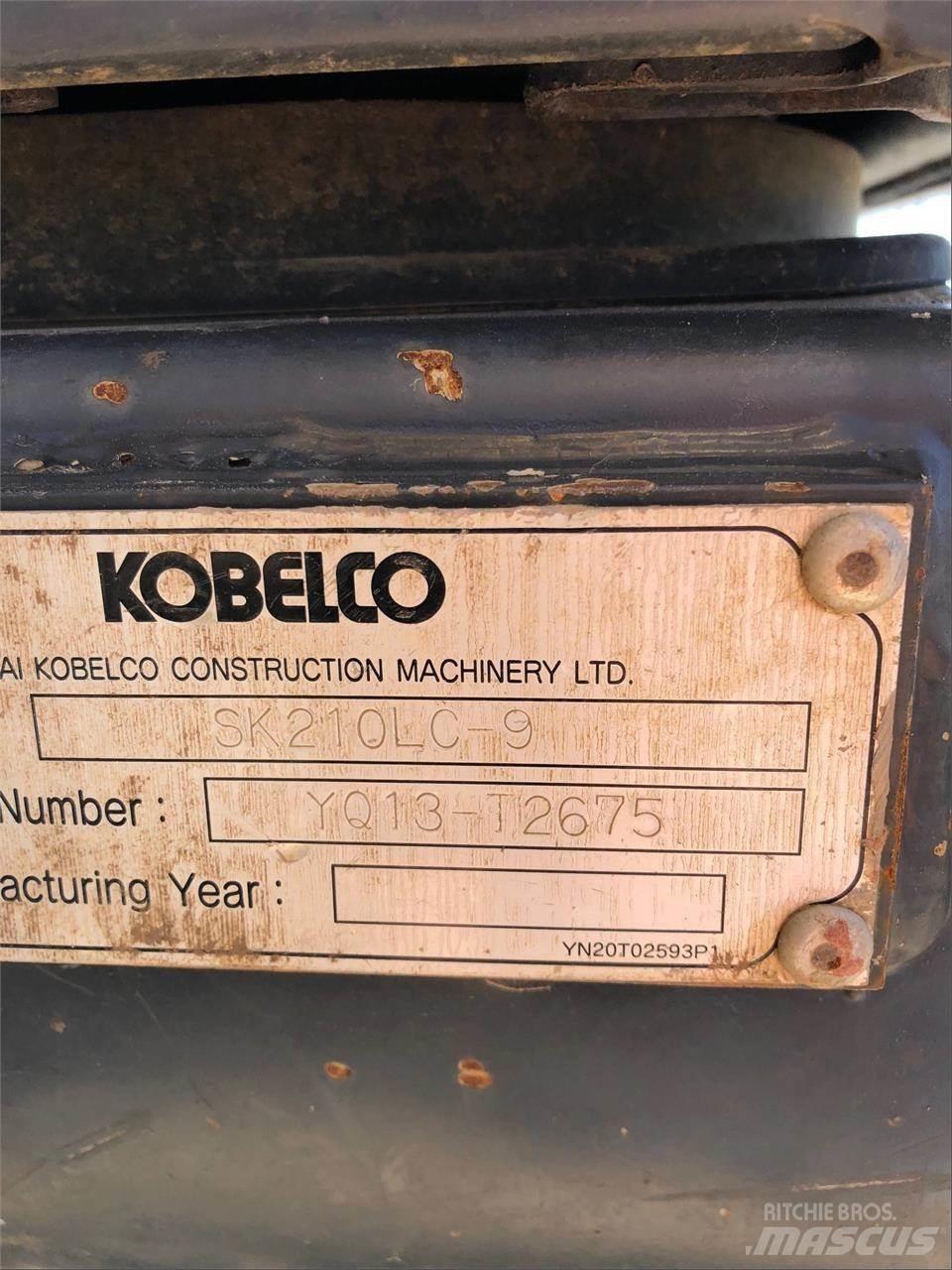 Kobelco SK210 LC-9 Pásové rýpadlá