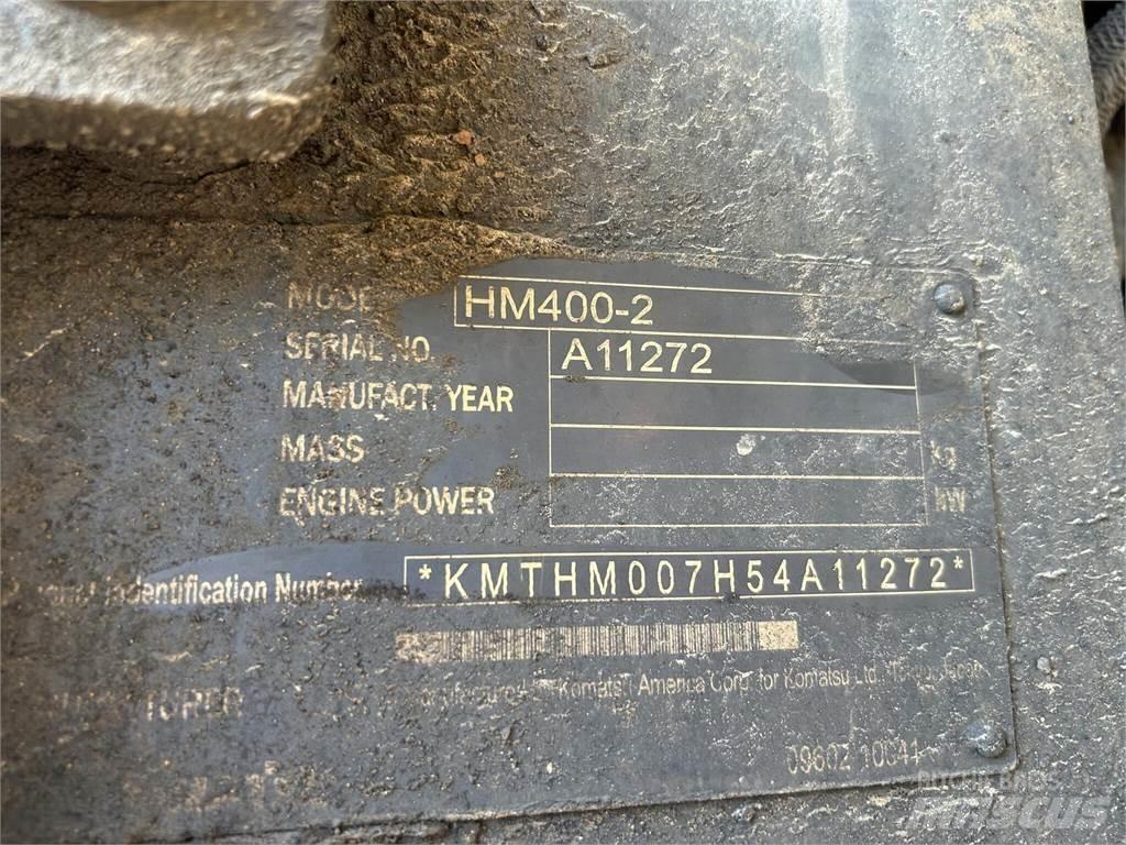Komatsu HM400-2 Kĺbové nákladné autá