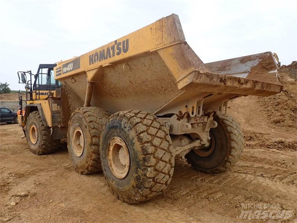 Komatsu HM400-3 Kĺbové nákladné autá