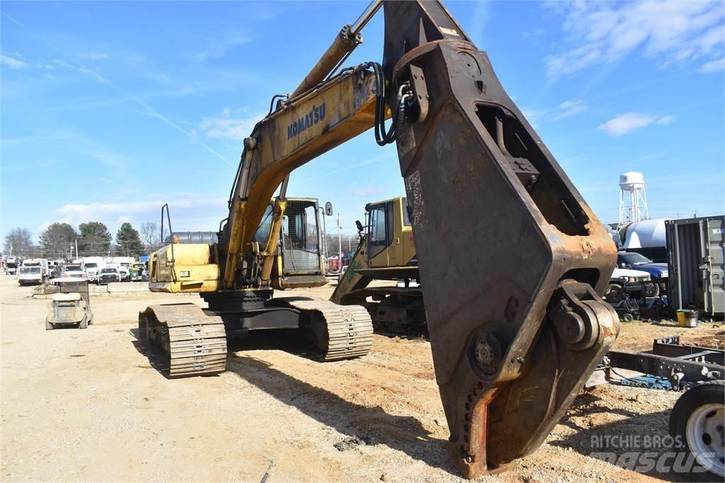 Komatsu PC400 LC Pásové rýpadlá
