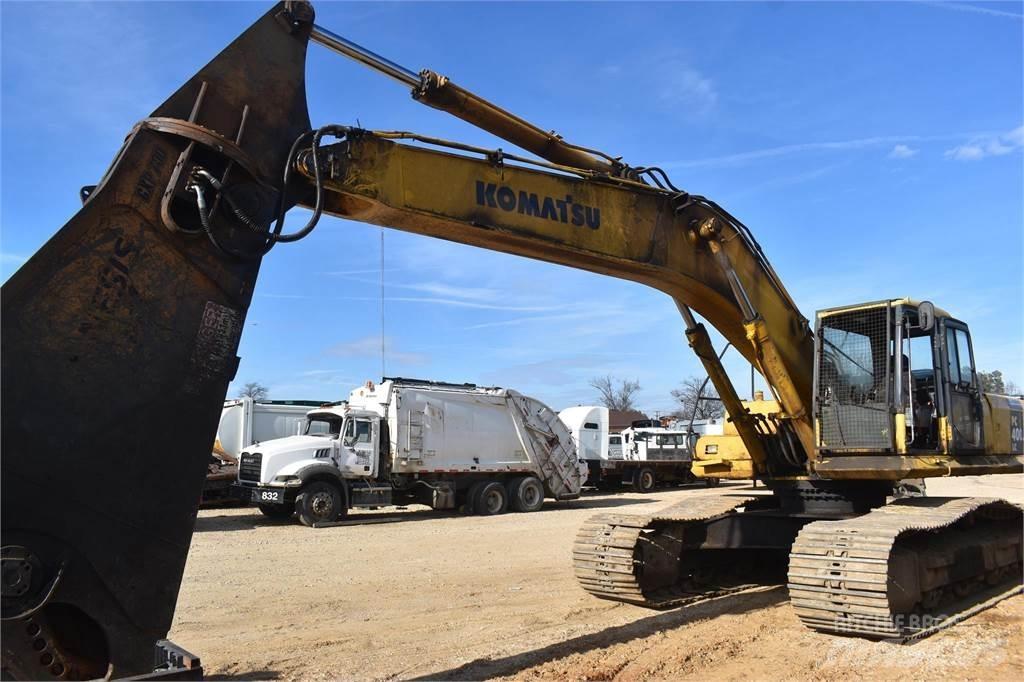 Komatsu PC400 LC Pásové rýpadlá