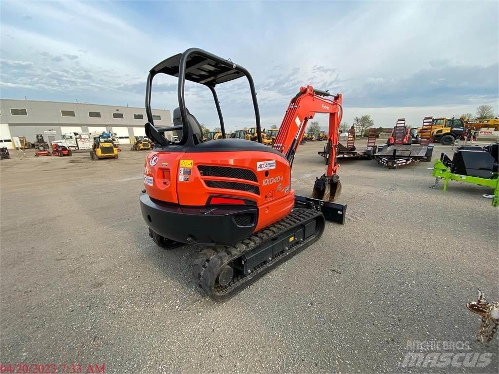 Kubota KX040-4 Mini rýpadlá < 7t