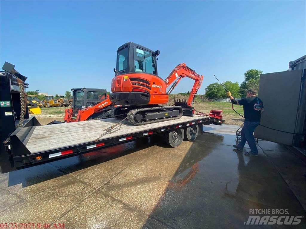 Kubota KX040-4 Mini rýpadlá < 7t