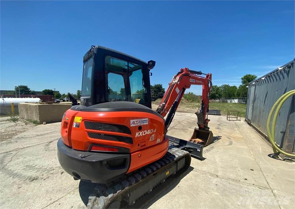 Kubota KX040-4 Mini rýpadlá < 7t