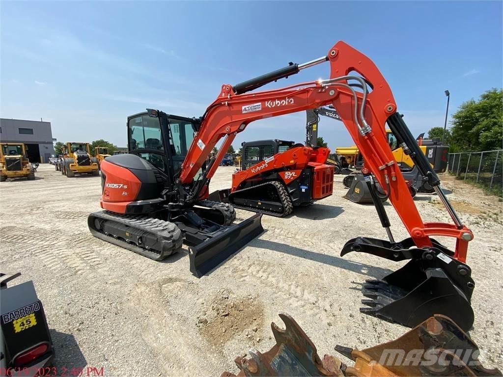 Kubota KX057-5 Pásové rýpadlá