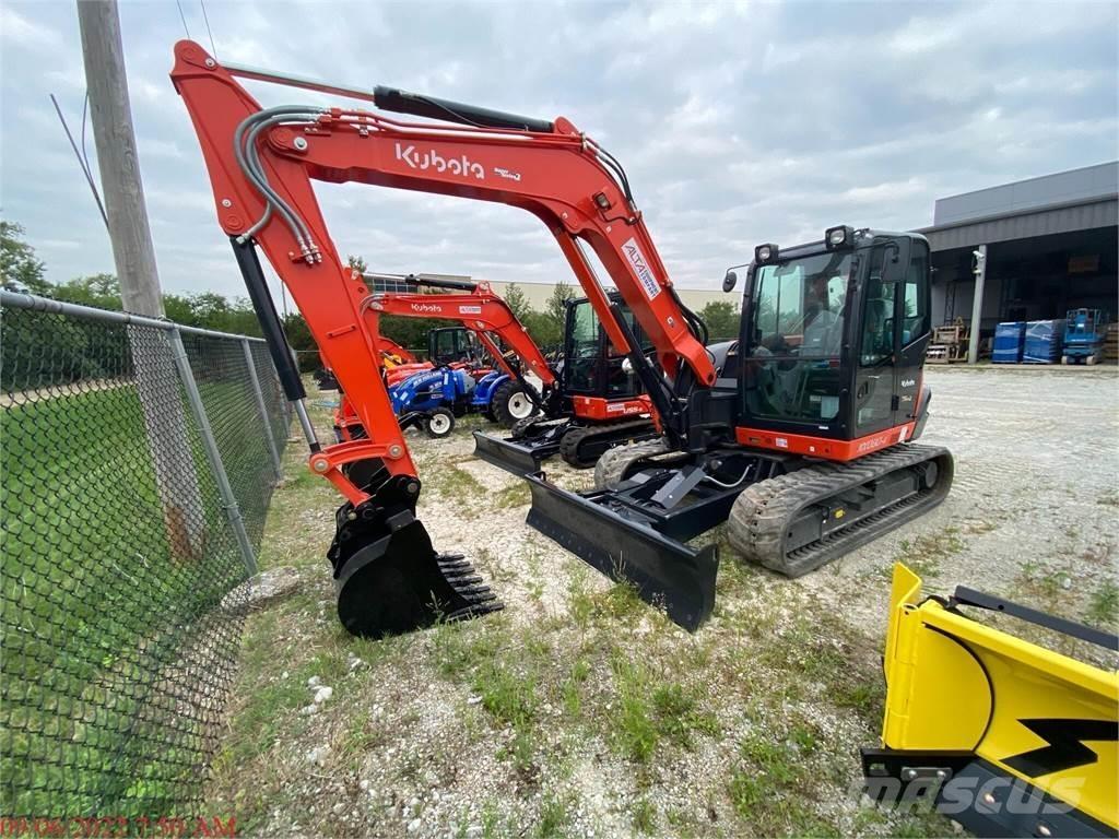 Kubota KX080-4 Pásové rýpadlá