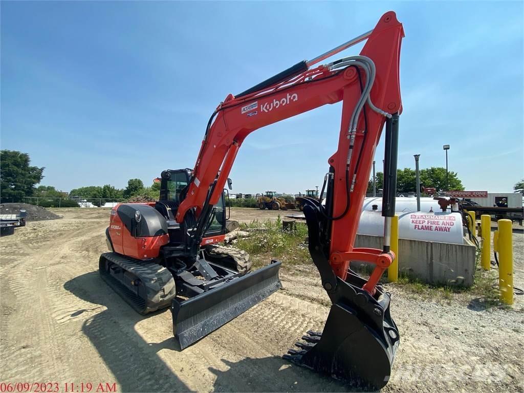 Kubota KX080-4 Pásové rýpadlá
